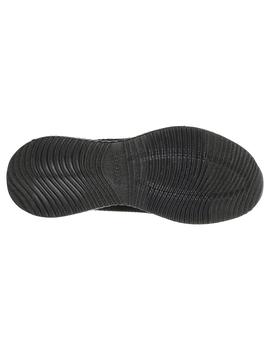 Zapatillas Skechers Bobs Squad-Tough Talk Mujer Negro