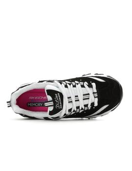 Zapatillas Skechers D´Lites Biggest Fan Mujer Negro