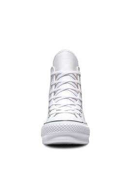 Zapatillas Converse All Star Lift Leather High Unisex Blanco