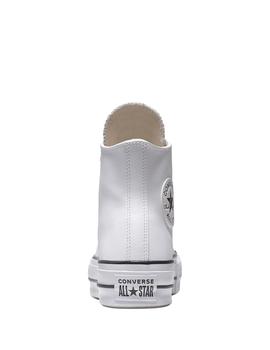 Zapatillas Converse All Star Lift Leather High Unisex Blanco
