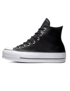 Zapatillas Converse All Star Lift Leather High Unisex Negro