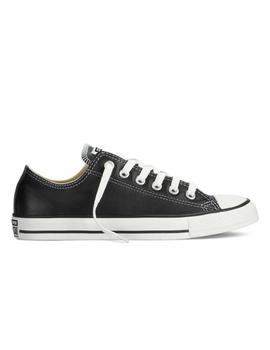 Zapatillas Converse All Star Leather Mujer Negro