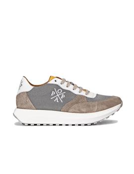 Zapatillas Popa Ines Nylon Mujer Gris