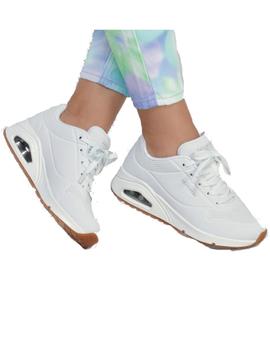 Zapatillas Skechers Uno Stand On Air Mujer Blanco
