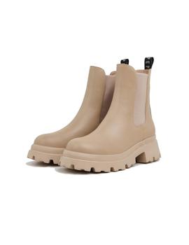 Botas Pepe Jeans Lol Chelsea Mujer Crema