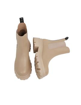 Botas Pepe Jeans Lol Chelsea Mujer Crema