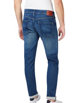 Pantalon Vaquero Pepe Jeans Stanley Hombre Azul
