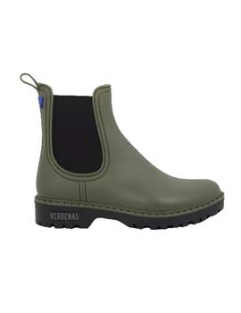 Botín Verbenas Gaudí Mate Mujer kaki-Negro