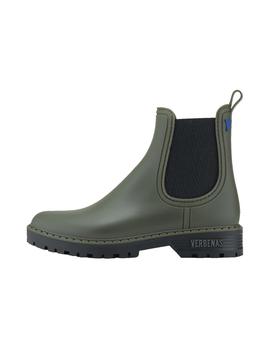 Botín Verbenas Gaudí Mate Mujer kaki-Negro