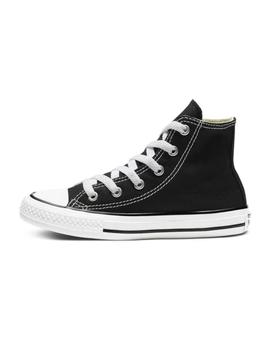 Zapatillas Converse All Star-Hi Junior Negro