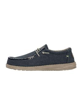 Zapatillas Hey Dude Wally Braided Hombre Azul
