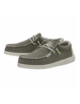 Zapatillas Hey Dude Wally Braided Hombre Marron