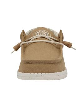 Zapatillas Hey Dude Wally Break Hombre Marron