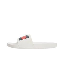 Chanclas Tommy Essential Hombre Blanca