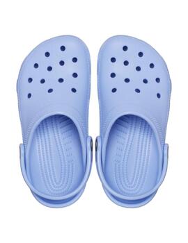 Zapatillas Crocs Classic Clog K Moon Jelly Junior Azul