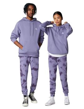 Sudadera Convers Go-To Embroidered StarUnisex Morado