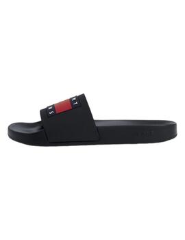 Chanclas Tommy Essential  Mujer Negro
