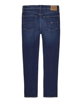 Pantalón Tommy Scanton Slim Hombre Denim