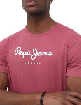 Camiseta Pepe Jeans Eggo Hombre Rojo
