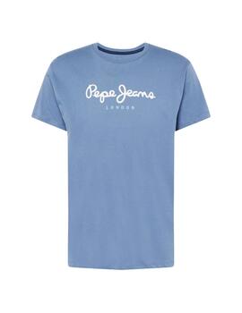 Camiseta Pepe Jeans Eggo Hombre Azul