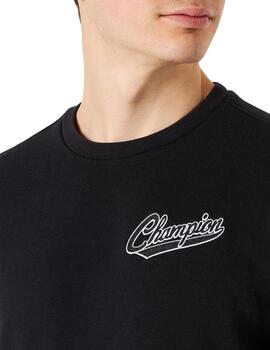 Sudadera Sin Capucha Champion Crewneck Hombre Negro