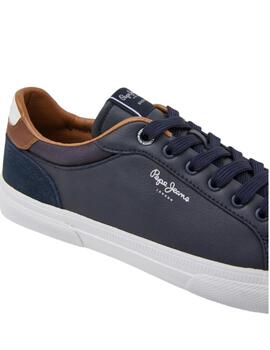 Zapatillas Pepe Jeans Kenton Court Hombre Marino
