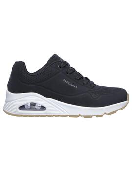 Zapatilas Skechers Uno Stand Hombre Negro