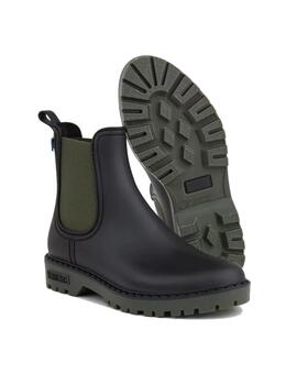 Botas Verbenas Gaudí Mate Mujer Negro-Kaki