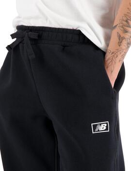 Pantalón New Balance Essentials Brushed Mujer Negro