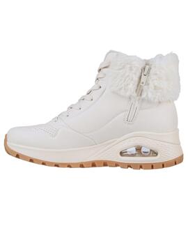 Zapatillas Skechers Uno Rugged-Fall Air Mujer Blanco