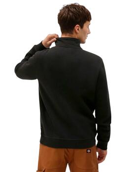 Sudadera Dickies Oakport Quarter Zip Hombre Negro