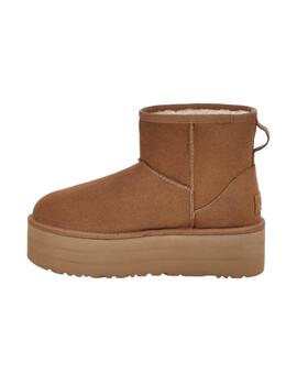 Bota Ugg Classic Mini Plataform Mujer Camel
