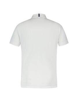 Polo Le Coq  Sportif  Hombre Blanco