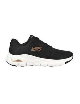 Zapatillas Skechers Fit Big Appeal Mujer Negro