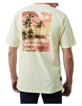 Camiseta Altonadock Hombre Amarillo