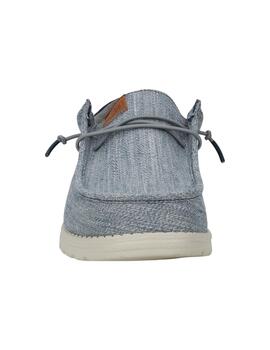 Zapatillas Hey Dude Wally Funk Nylon Craft Hombre Marino