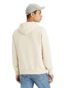 Sudadera Levis Original Housemark Hombre Beige