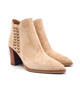 Botín Alpe Baby Silk Mujer Arena