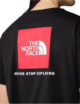 Camiseta The North Face Box Hombre Negro