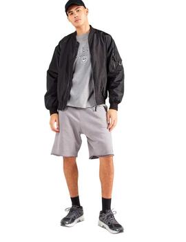 Pantalón Corto Ellesse Tems Hombre Gris