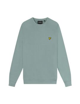 Sudadera Lyle&Scott Crew Neck Hombre Azul