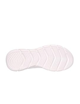 Zapatillas Skechers Bob Flex  Mujer Blanco
