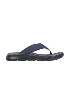 Chanclas Skechers Sargo Point Vista Hombre Navy