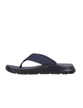 Chanclas Skechers Sargo Point Vista Hombre Navy
