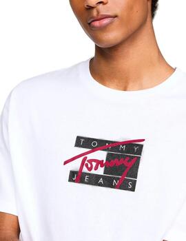 Tjm Reg Street Flag Tee Hombre Blanco