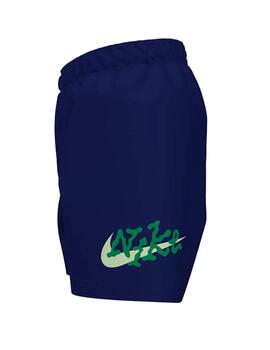 Bañador Nike Ness 4'  Navy Niño