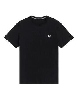 Camiseta Fred Perry Crew Neck Negra