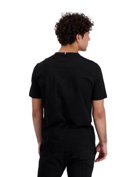 Camiseta Le Coq Sportif Essentiels Hombre Negro
