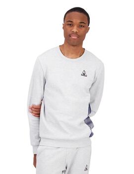 Sudadera Héritage Le Coq Sportif Hombre Gris