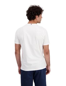 Camiseta Le Coq Sportif Essentiels Hombre Blanco